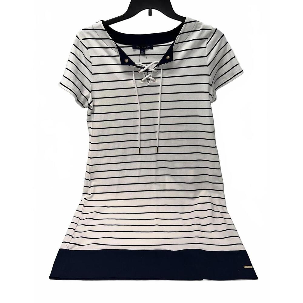 Tommy Hilfiger Women's Striped Dress - Size L